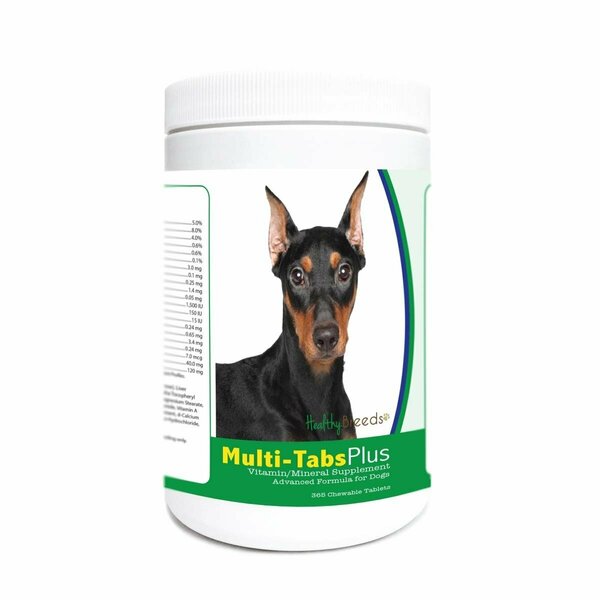 Pamperedpets German Pinscher Multi-Tabs Plus Chewable Tablets - 365 Count PA3491743